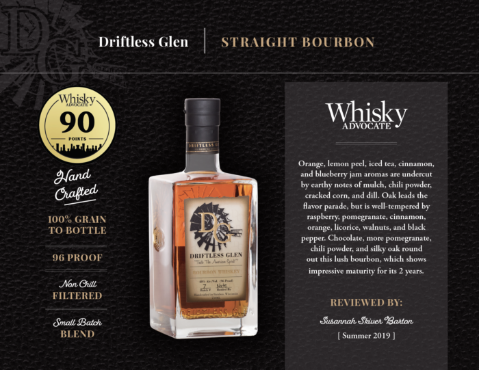Whisky Advocate 90 Rated Bourbon