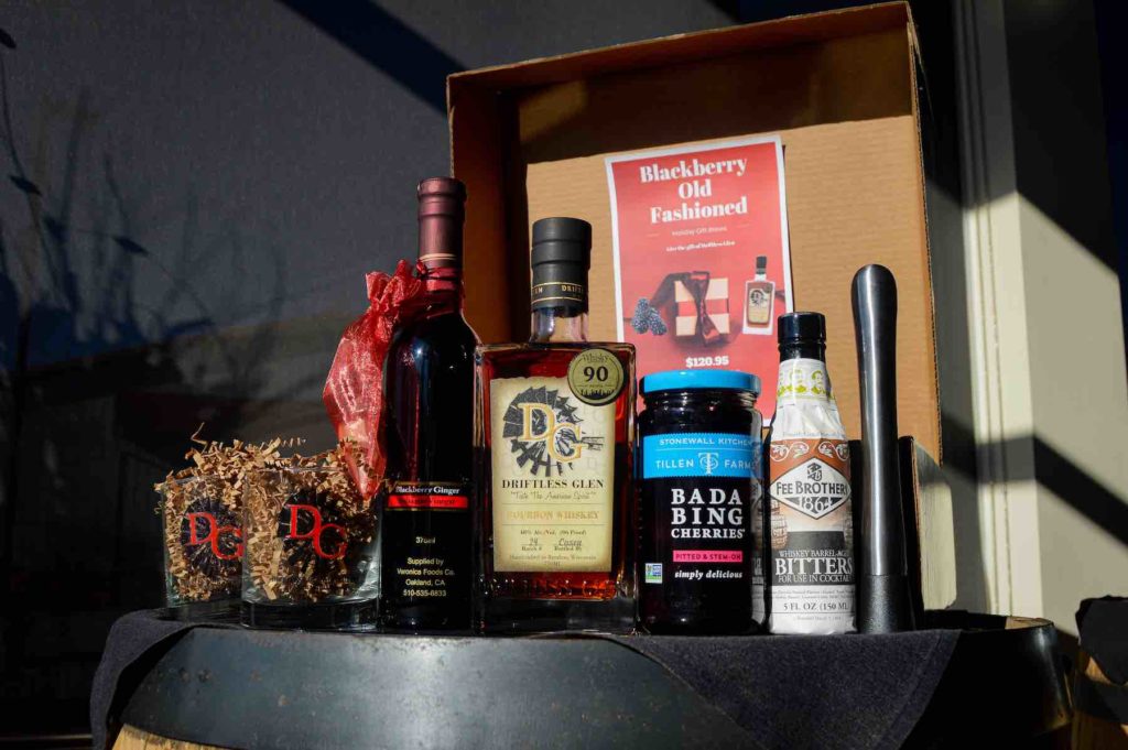 blackberry old fashioned holiday gift box