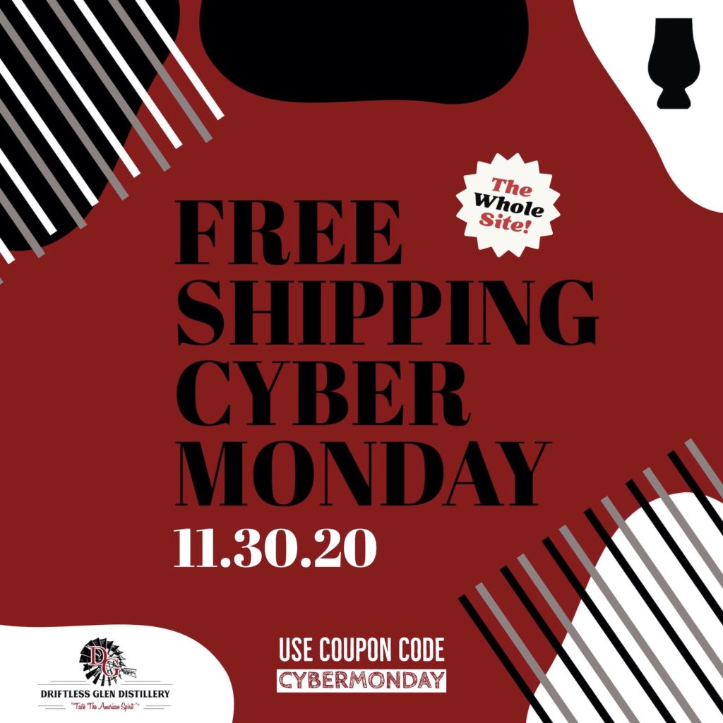 cyber monday free shipping sale flyer