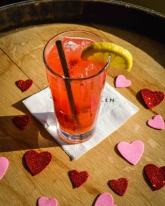 Bleeding Heart Valentines Special Cocktail